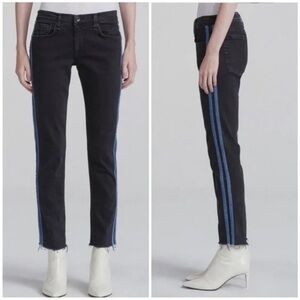 Rag & Bone DRE Low Rise Ankle Slim Boyfriend Jeans